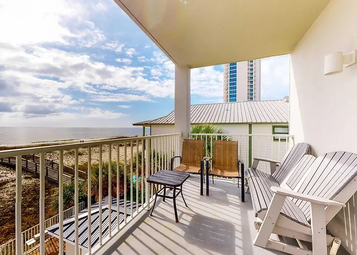 Gulf Front Corner W A Private Balcony A Shared Beachside Pool * Gulf Shores